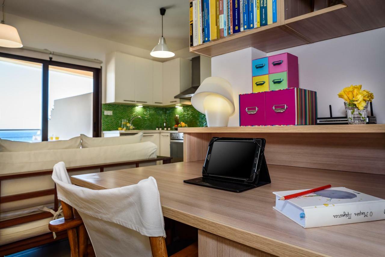 Platanias Sky View Apartment ภายนอก รูปภาพ