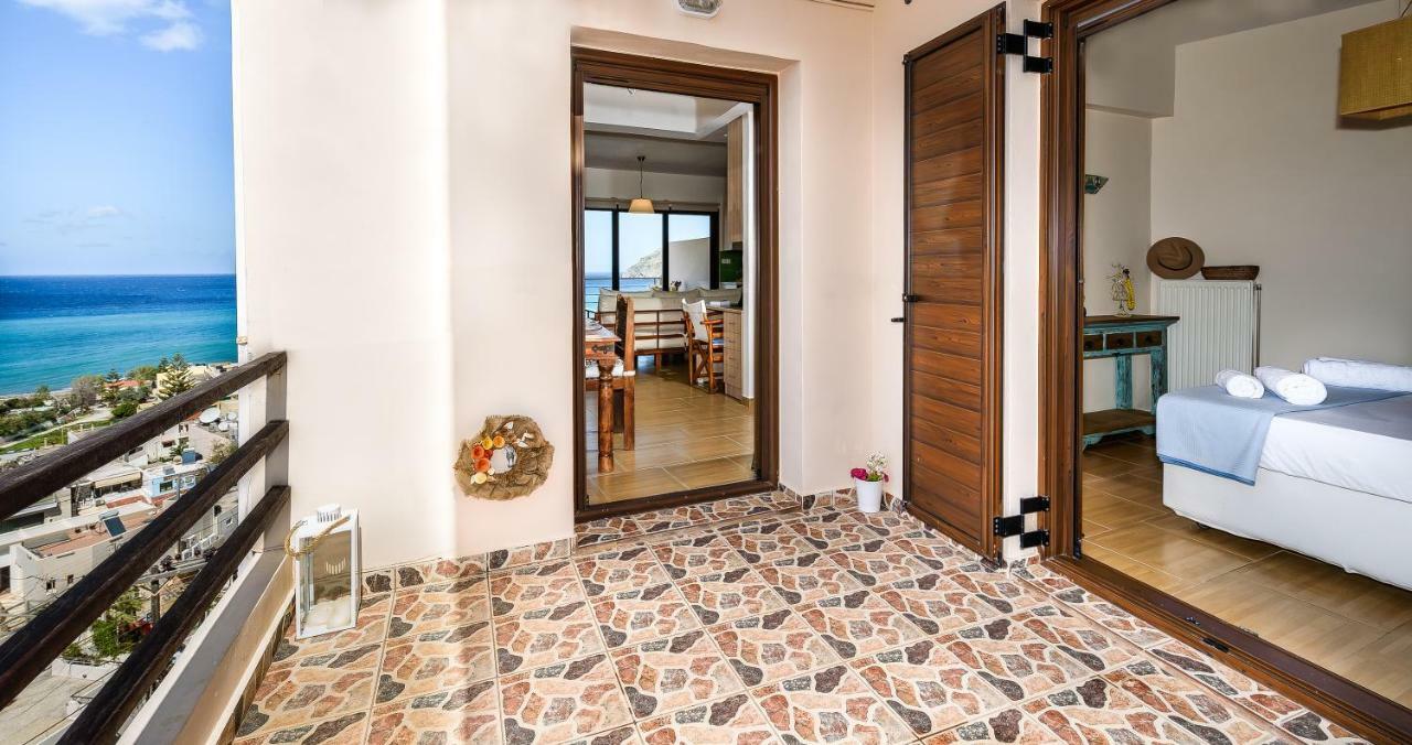 Platanias Sky View Apartment ภายนอก รูปภาพ