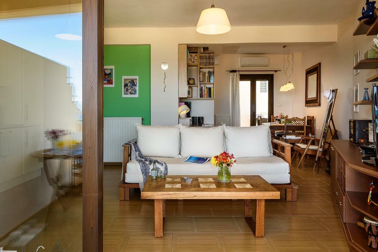 Platanias Sky View Apartment ภายนอก รูปภาพ