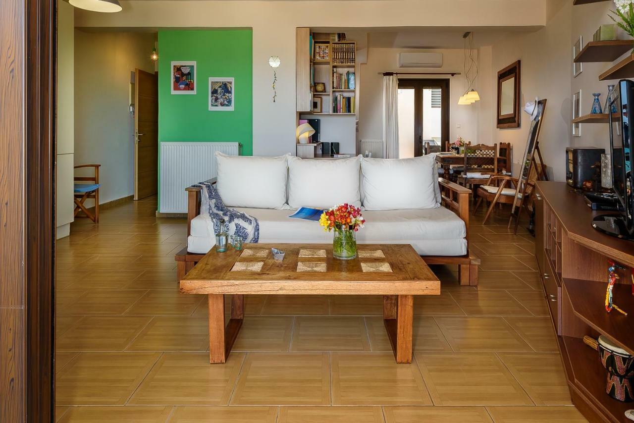 Platanias Sky View Apartment ภายนอก รูปภาพ