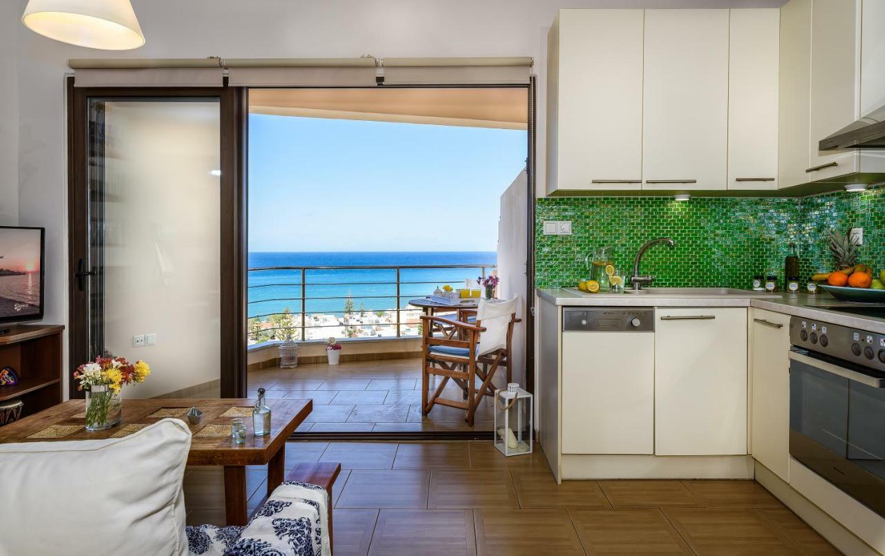 Platanias Sky View Apartment ภายนอก รูปภาพ